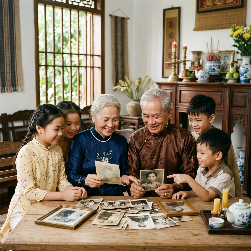 Gia đình Việt đa thế hệ